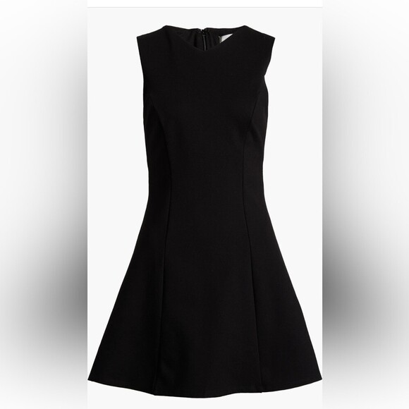 Reformation Elegant Black Sleeveless Dress Size Large NWTs $250 - Picture 5 of 7